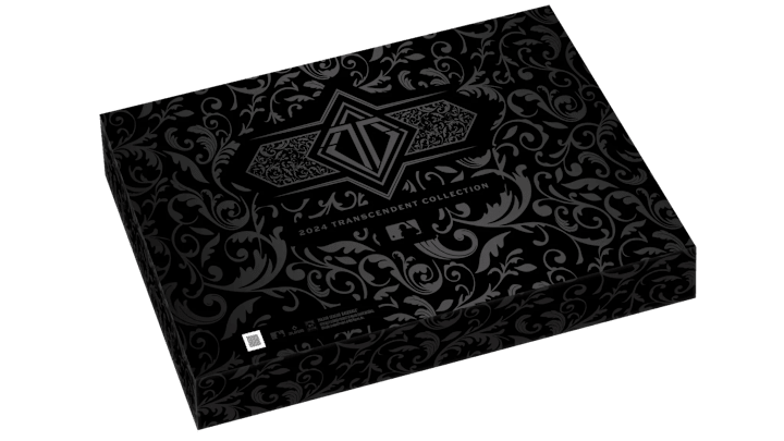 A case of Topps Transcendent. along with including various autographs of modern MLB players each case includes one cut signature from a historical figure. A case of Topps Transcendent. along with including various autographs of modern MLB players each case includes one cut signature from a historical figure.