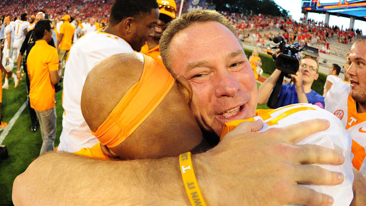 Joshua Dobbs, Butch Jones, Tennessee Volunteers
