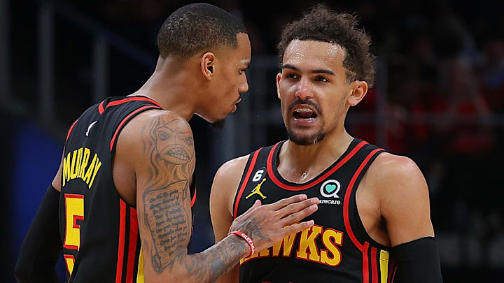 Dejounte Murray (left), Trae Young; Atlanta Hawks