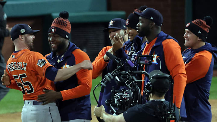 Ryan Pressly es parte importante de ese gran relevo de Astros en esta Serie Mundial ante Filis