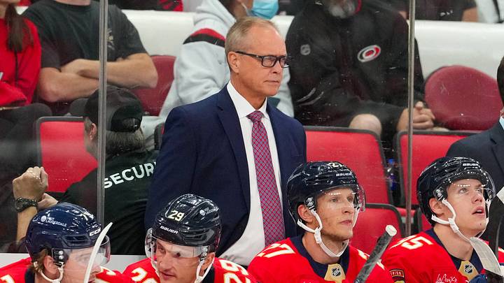 Florida Panthers head coach Paul Maurice. Mandatory Credit: James Guillory-Imagn Images