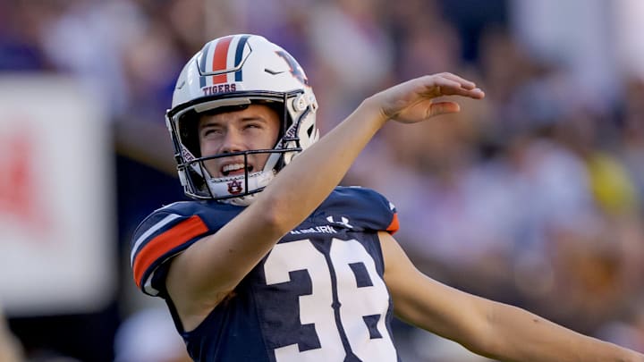 Auburn Tigers kicker Alex McPherson missed virtually all of 2024 with a life-threatening illness.