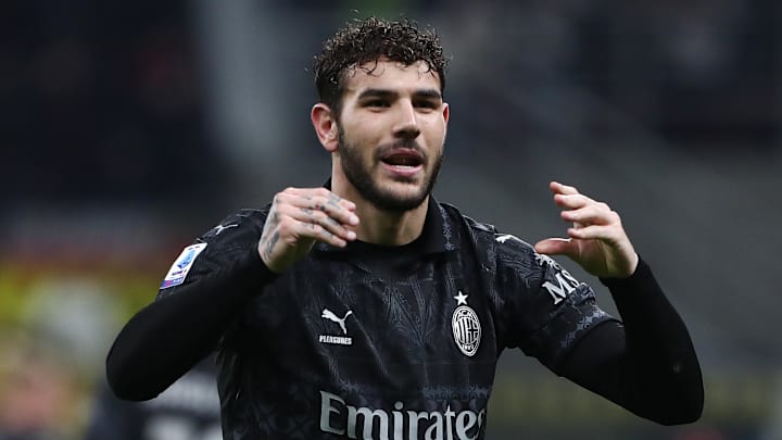 Theo Hernandez, full-back for AC Milan and the French national team, scored his fourth league goal