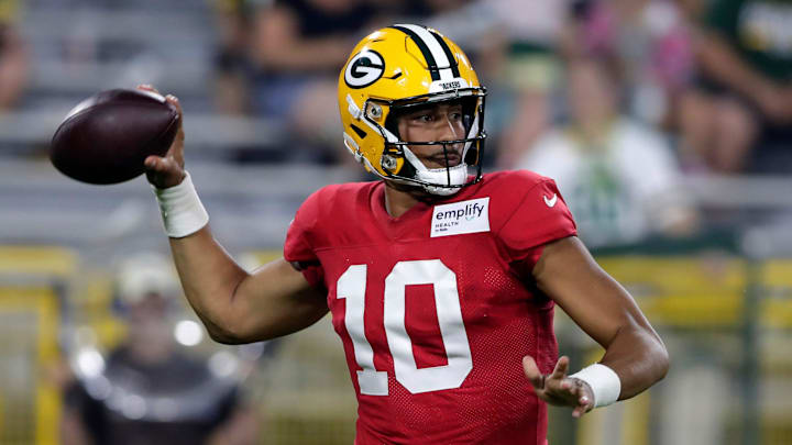 Green Bay Packers quarterback Jordan Love Green Bay Packers quarterback Jordan Love