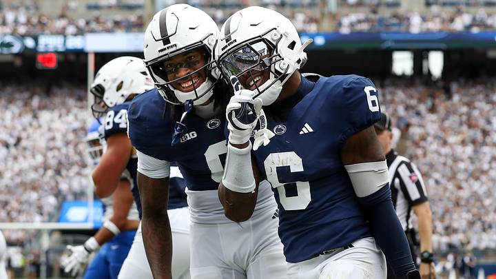 Penn State Nittany Lions wide receiver Koby Howard (6) Penn State Nittany Lions wide receiver Koby Howard (6)