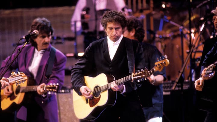 Bob Dylan and George Harrison