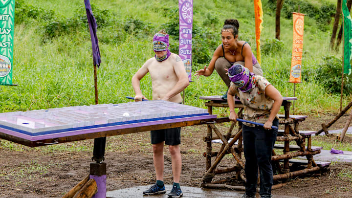 Angelina Keeley, pictured here during season 37 “SURVIVOR: DAVID VS. GOLIATH” will return to compete on the milestone Season 50 of SURVIVOR, premiering Spring 2026 on CBS and Paramount+. Angelina previously appears on season 37 (DAVID VS. GOLIATH). Photo: Robert Voets/CBS Entertainment 2018 CBS Broadcasting, Inc. All Rights Reserved.