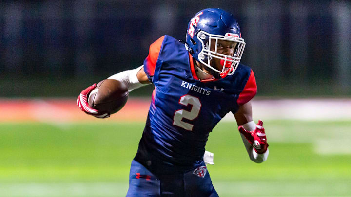 Brayden Allen 2, Lafayette Christian Academy takes on LRCA Football. Friday, Oct. 10, 2025. Brayden Allen 2, Lafayette Christian Academy takes on LRCA Football. Friday, Oct. 10, 2025.