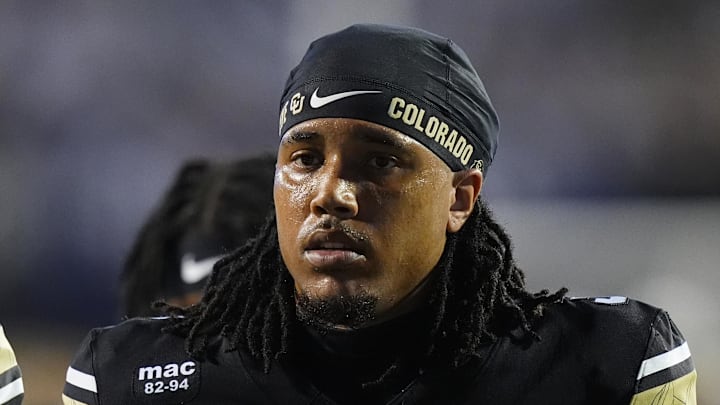 Sep 20, 2025; Boulder, Colorado, USA; Colorado Buffaloes quarterback Kaidon Salter (3) before the game against the Wyoming Cowboys at Folsom Field. Sep 20, 2025; Boulder, Colorado, USA; Colorado Buffaloes quarterback Kaidon Salter (3) before the game against the Wyoming Cowboys at Folsom Field.