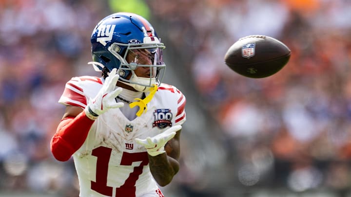 New York Giants wide receiver Wan'Dale Robinson.