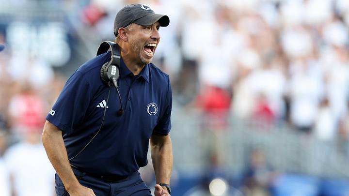 Penn State Nittany Lions head coach Matt Campbell