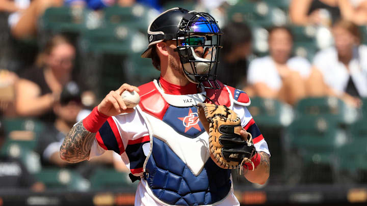 Chicago White Sox catcher Yasmani Grandal