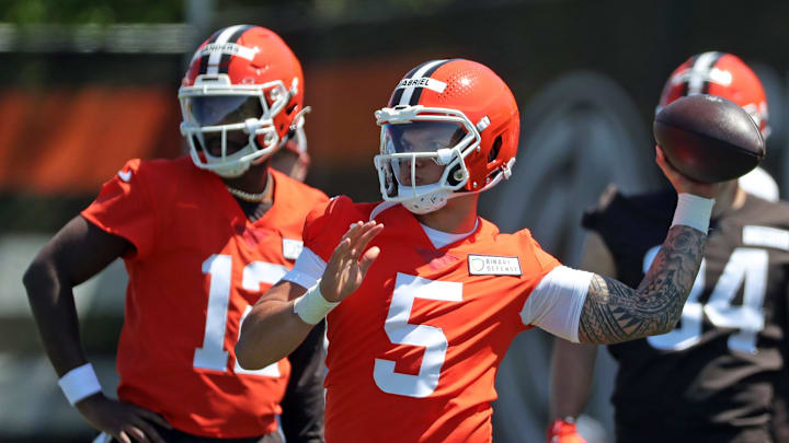 Dillon Gabriel starts Sunday for the Browns ahead of you-know-who, and it has some fans riled.