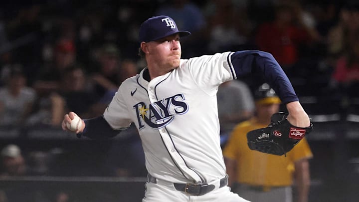 Tampa Bay Rays pitcher Pete Fairbanks Tampa Bay Rays pitcher Pete Fairbanks