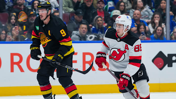 New Jersey Devils v Vancouver Canucks