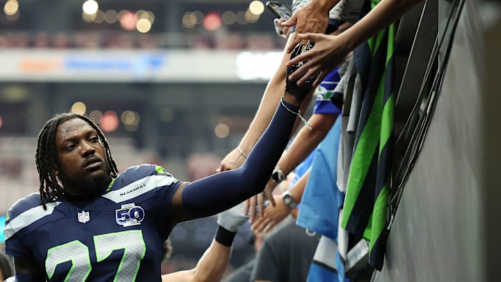 Seattle Seahawks Riq Woolen Seattle Seahawks Riq Woolen