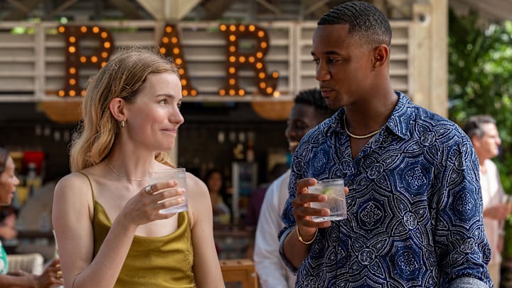 PULSE. (L-R) Willa Fitzgerald as Danny Simms and Jessie T. Usher as Sam Elijah in Episode 110 of Pulse