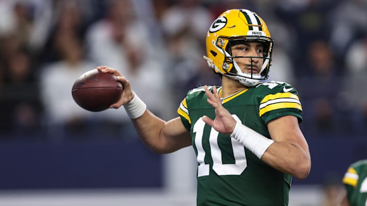 Green Bay Packers quarterback Jordan Love