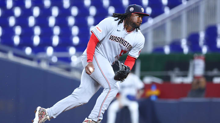 Washington Nationals v Miami Marlins
