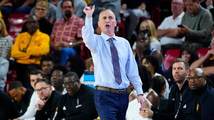 Arizona State head coach Bobby Hurley.