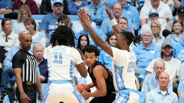 UNC basketball versus Miami
