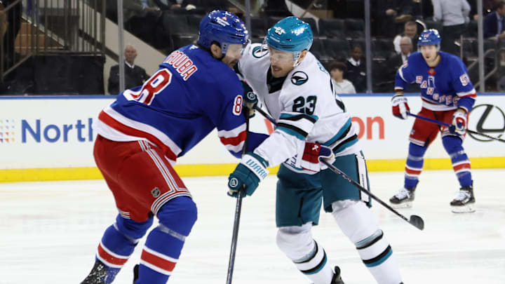 San Jose Sharks v New York Rangers
