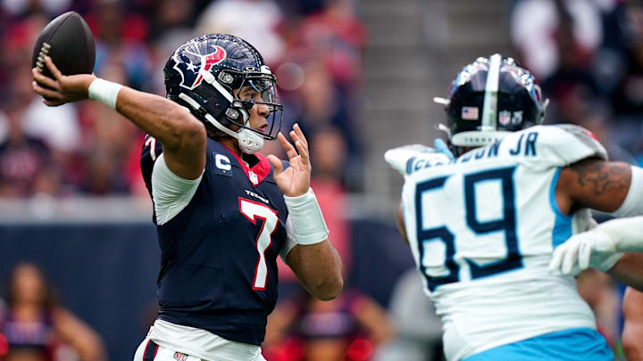 The Houston Texans are big time favorites against the Tennessee Titans in Week 12.