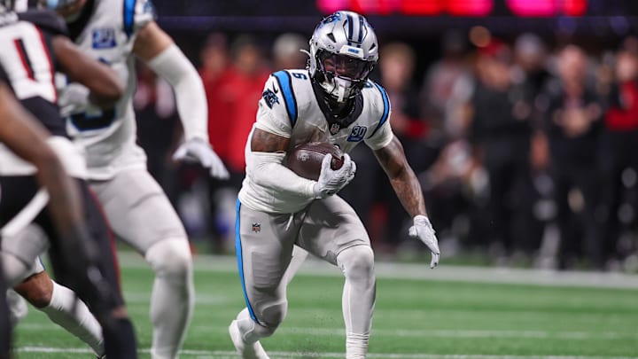 The Panthers released veteran running back Miles Sanders.