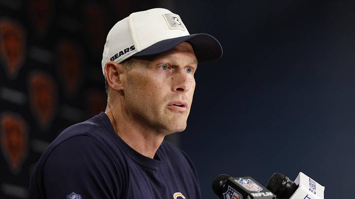Chicago Bears head coach Ben Johnson