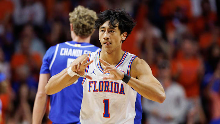 Florida Gators guard Xaivian Lee had a game-high 22 points in the win over Kentucky. Florida Gators guard Xaivian Lee had a game-high 22 points in the win over Kentucky.