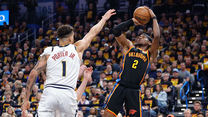 Oklahoma City Thunder guard Shai Gilgeous-Alexander is a solid prop target in Game 3. 