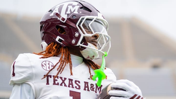 Texas A&M wide receiver Mario Craver during the Maroon & White Spring Game.