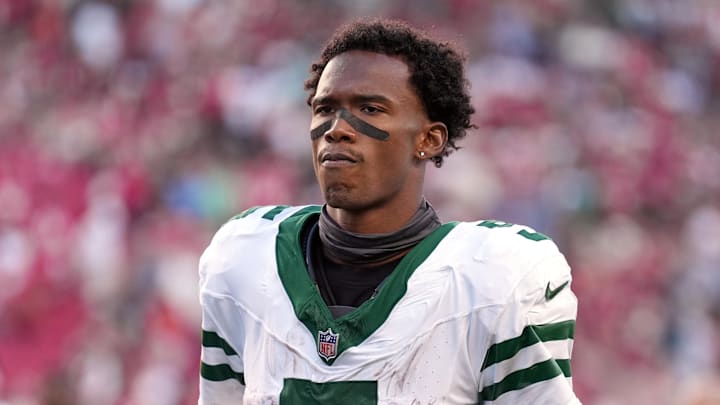 Wilson was drafted by the Jets in the first round of the 2024 NFL Draft.