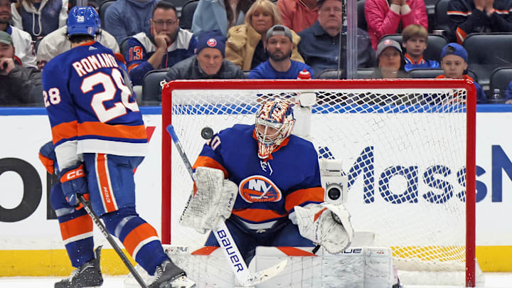 New York Islanders netminder Semyon Varlamov could get the start against the New York Rangers.