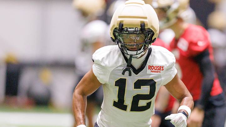 New Orleans Saints WR Chris Olave (12) New Orleans Saints WR Chris Olave (12)