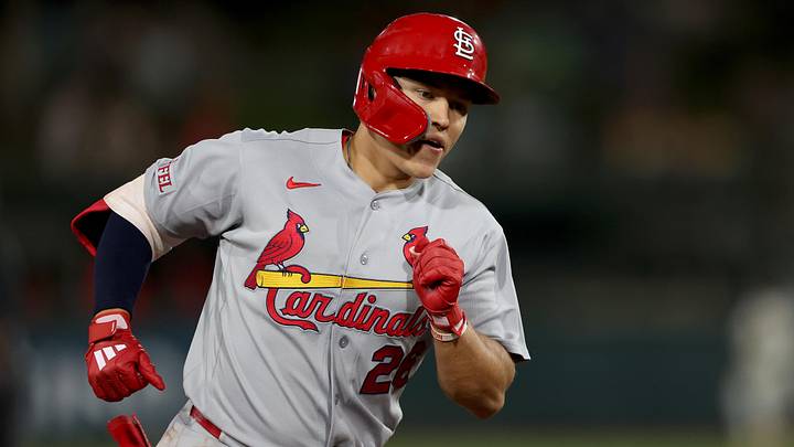 May 12, 2026; West Sacramento, California, USA; St. Louis Cardinals second baseman JJ Wetherholt (26) rounds the bases after hitting a two-run home run against the Athletics during the sixth inning at Sutter Health Park. Mandatory Credit: Dennis Lee-Imagn Images