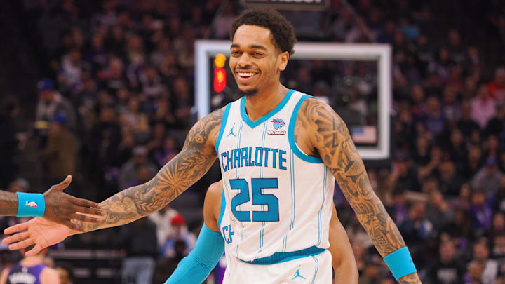 Jan 2, 2024; Sacramento, California, USA; Charlotte Hornets forward P.J. Washington Jr. (25)