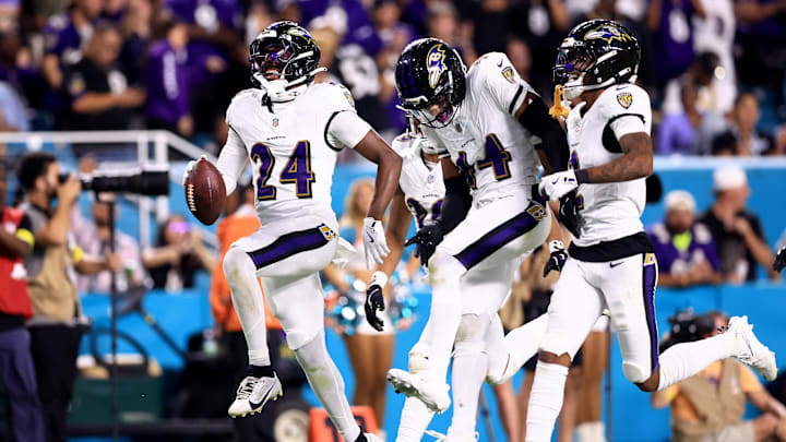 Baltimore Ravens v Miami Dolphins Baltimore Ravens v Miami Dolphins