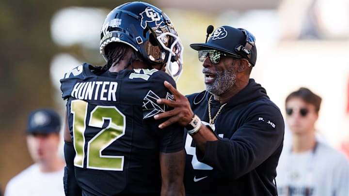 Travis Hunter had jokes for Deion Sanders because he wanted his LeBron James shoes