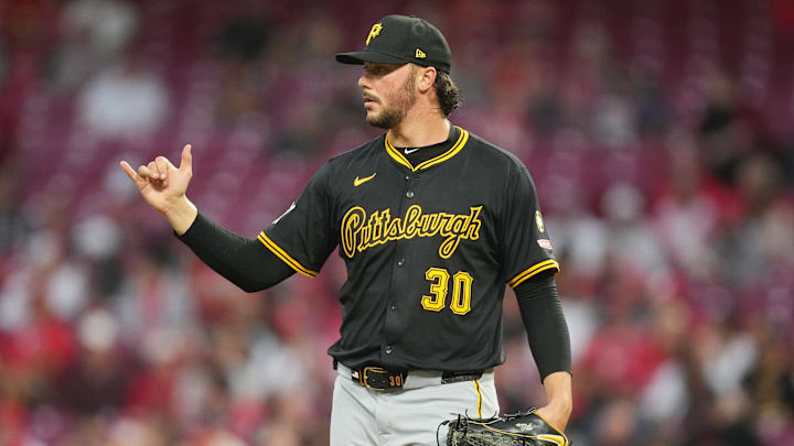 Pittsburgh Pirates starting pitcher Paul Skenes.