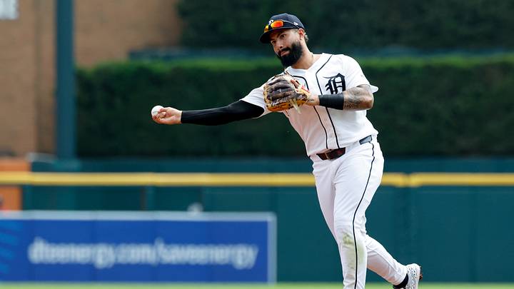 Detroit Tigers second baseman Gleyber Torres. Detroit Tigers second baseman Gleyber Torres.