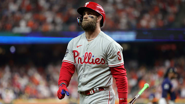 Bryce Harper lamentó la derrota en la Serie Mundial