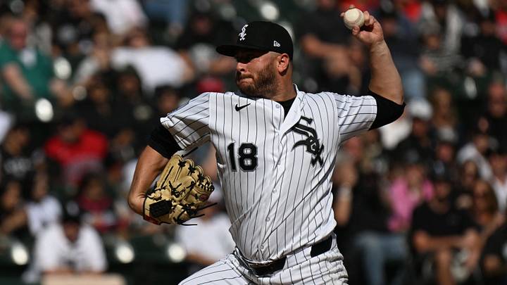 Sep 27, 2026; Chicago, Illinois, USA;  Chicago White Sox pitcher Anthony Kay (18) delivers the ball during the second inning against then Colorado Rockies at Rate Field.  Mandatory Credit: Matt Marton-Imagn Images