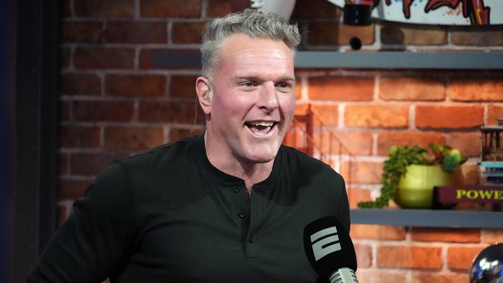 Pat McAfee, in just a few short years, has gone from NFL punter to the head of his own media empire. Pat McAfee, in just a few short years, has gone from NFL punter to the head of his own media empire.
