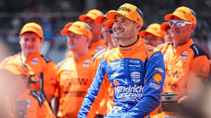 Kyle Larson, Arrow McLaren, Hendrick Motorsports, Indianapolis Motor Speedway, Indy 500, IndyCar