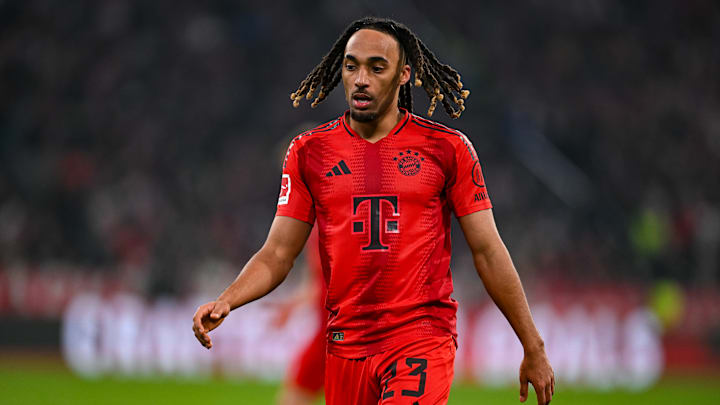 Bayern Munich open to listening offers for Sacha Boey in the summer.
