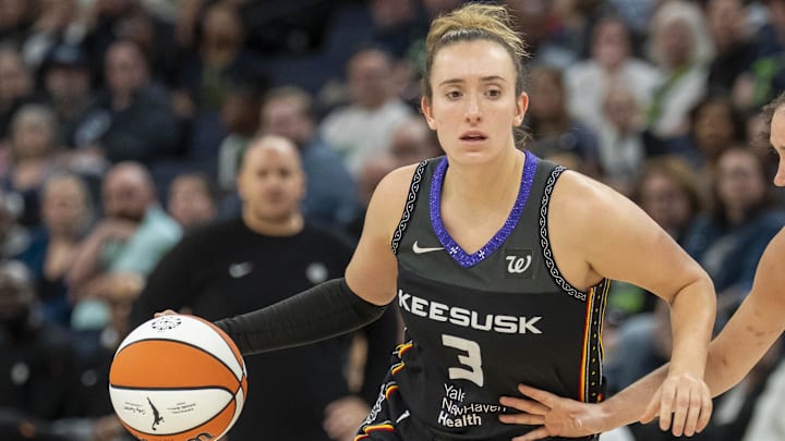 Connecticut Sun guard Marina Mabrey is a solid prop target on Sunday.