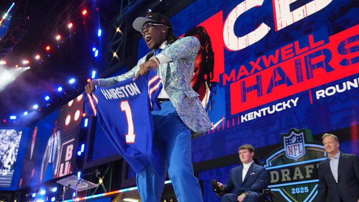 Apr 24, 2025; Green Bay, WI, USA; Kentucky Wildcats cornerback Maxwell Hairston.