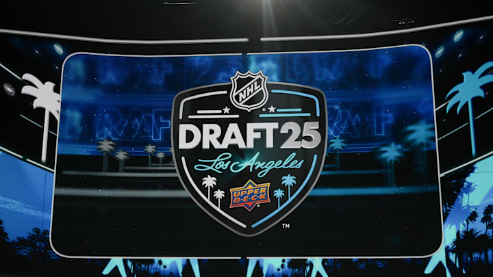 Jun 27, 2025; Los Angeles, California, USA; A general view inside the venue prior to the first round of the 2025 NHL Draft at Peacock Theater. Mandatory Credit: Kirby Lee-Imagn Images Jun 27, 2025; Los Angeles, California, USA; A general view inside the venue prior to the first round of the 2025 NHL Draft at Peacock Theater. Mandatory Credit: Kirby Lee-Imagn Images