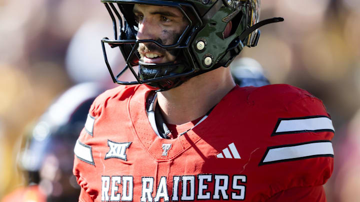 Texas Tech Red Raiders safety Cole Wisniewski